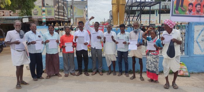 Pamphlets released near Ambedkar Crossroads