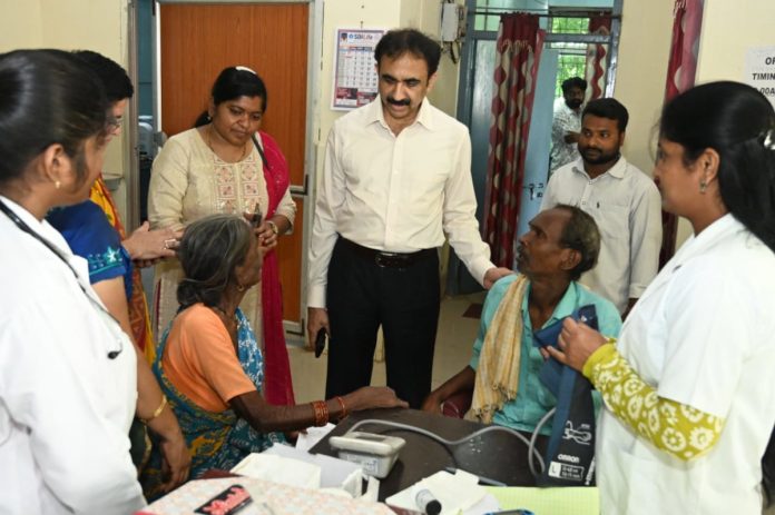 Primary Health Center surprise inspection