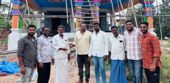 Retired Army jawan donates to Beerappa temple