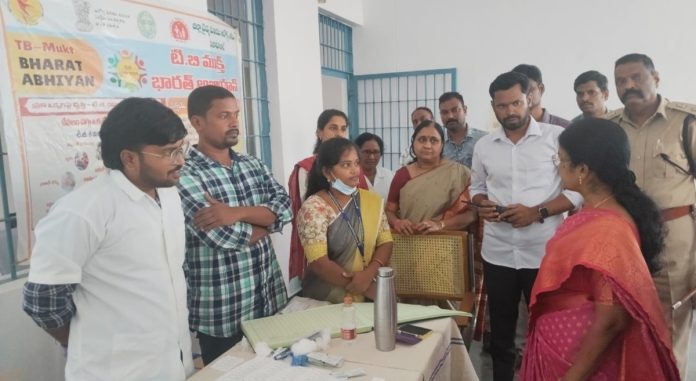 TB awareness in Sarangapur Jail..