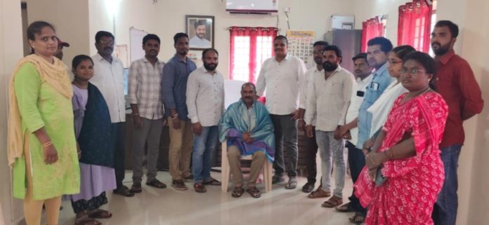 Trisma District President Sampath Rao felicitated..