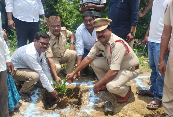 Vanamahotsavam under the auspices of the Excise Department..