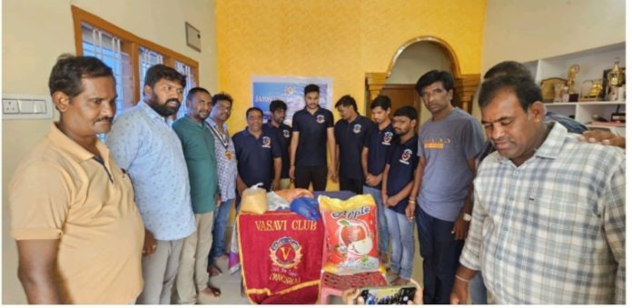 Vasavi Clubs generosity to blind athletes