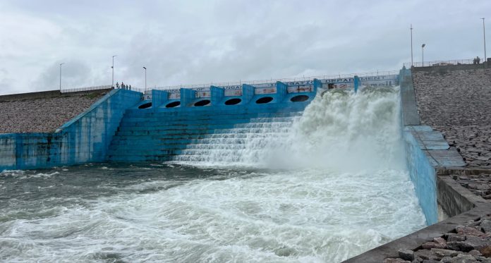 We started pumping water into the Mallanna Sagar project.