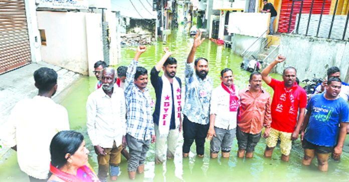 What are the preventive measures in Sriramnagar slum?