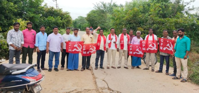 A high-level bridge should be constructed over the Usilla stream in Basvapuram: CPI(M)