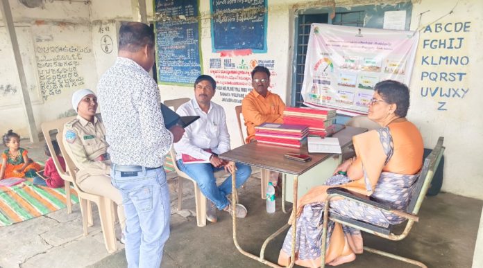 Additional Collector Vijayalakshmi conducted a surprise inspection of GPs