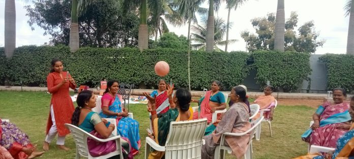 Friendship bangles program in the mandal