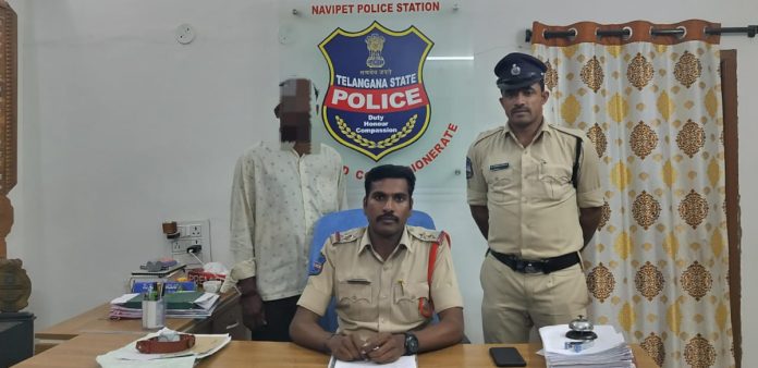 Iron rod thief arrested..