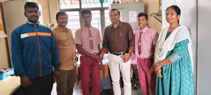Jyothibapule students selected for state-level kabaddi competitions