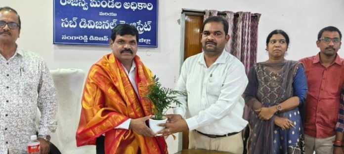 Pandu appointed as Sangareddy in-charge RDO