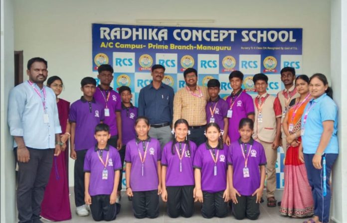 Radhika Concept School students qualify for zonal level sports