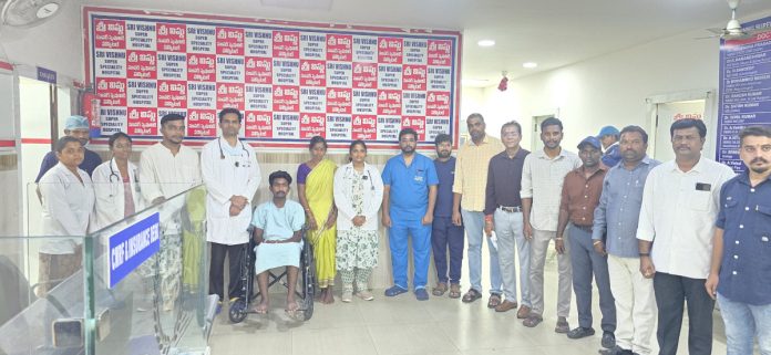 Rare treatment at Sri Vishnu Super Specialty Hospital