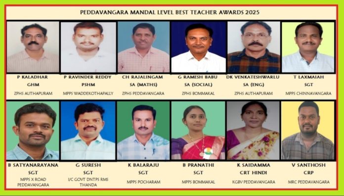 Selection of the best teachers
