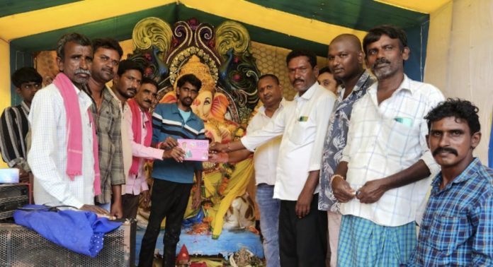 Spiritual beauty in villages with Vinayaka Chavithi