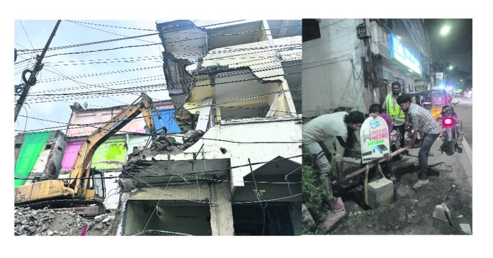 'Metro' road expansion works reach crucial stage