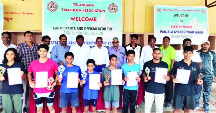 Tri-Clothes Competitions at Amberpet Swimming Pool