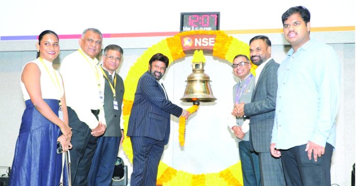 Balayya rang the NSE bell