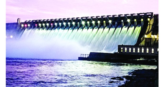 Flood water rises in Sagar