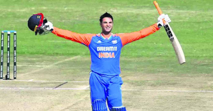 Abhishek at the top
