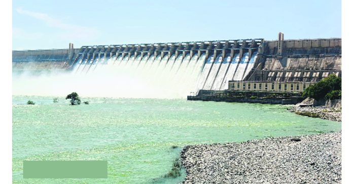 Flood water rises in Sagar