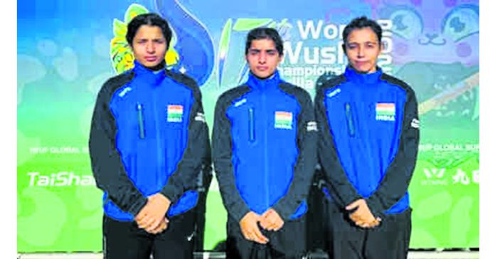 Four medals in Wushu