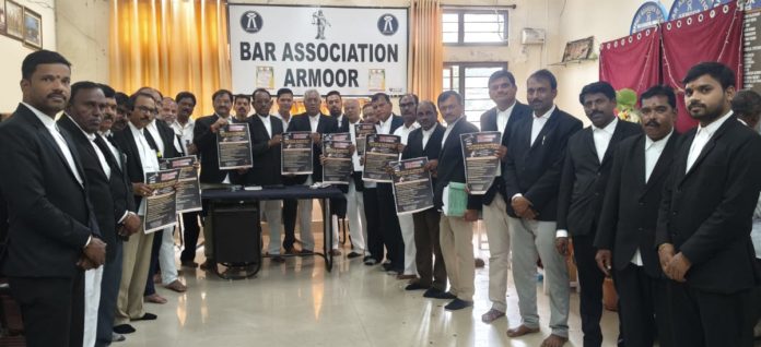 Unveiling of wall posters under the auspices of the Bar Association