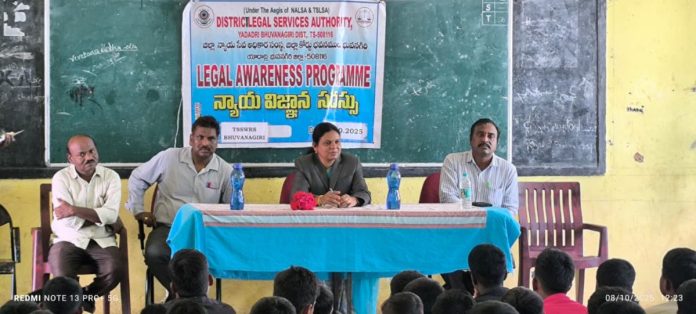 Awareness of students on social ills