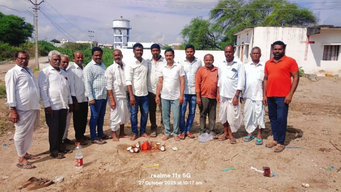 Bhoomi Puja under the auspices of VDC Bhoomi Puja under the auspices of VDC