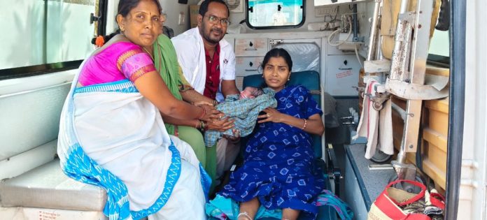 Childbirth at 108.. Mother and baby are doing well.