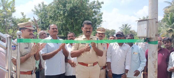 Crime control with the installation of CCTV cameras
