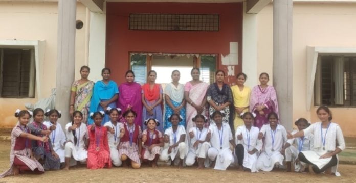 KGBV students participate in district level sports competitions KGBV students participate in district level sports competitions