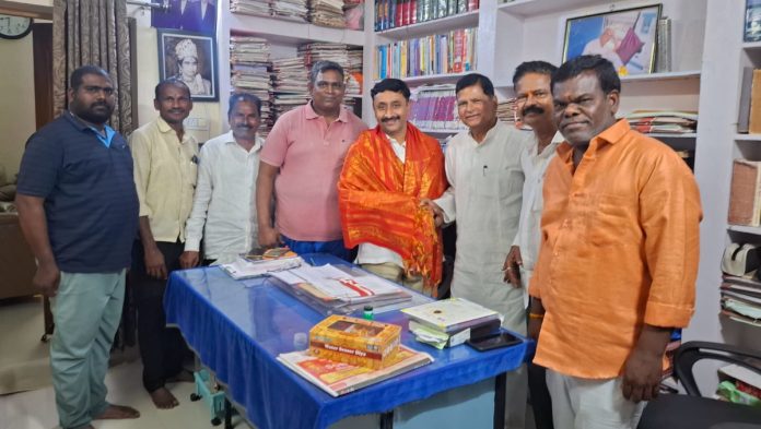 Kiran Kumar as the state working president of the Advocates Federation