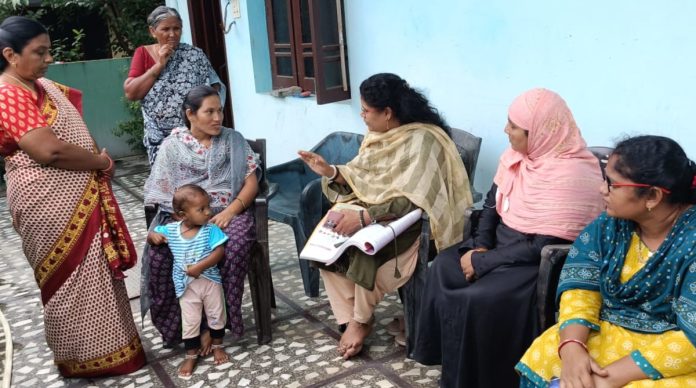 Pregnant women should eat nutritious food: CDPO Mamata Pregnant women should eat nutritious food: CDPO Mamata