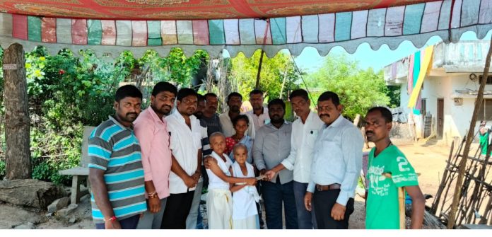 Providing financial assistance to a friends family