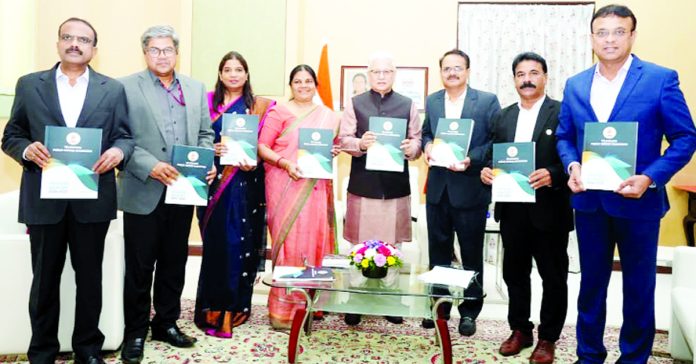 TGPSC Chairman meets Governor