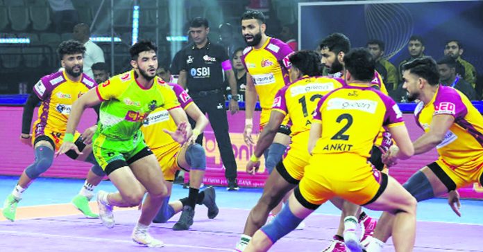 Telugu Titans for the qualifiers