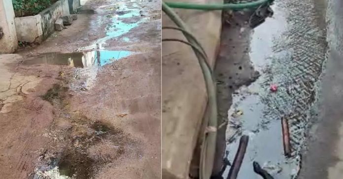 Please solve the sewer problem, sir..