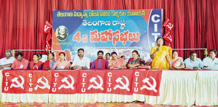 ‘మధ్యాహ్న భోజనం’ జోలికొస్తే ప్రభుత్వం భూస్థాపితమే