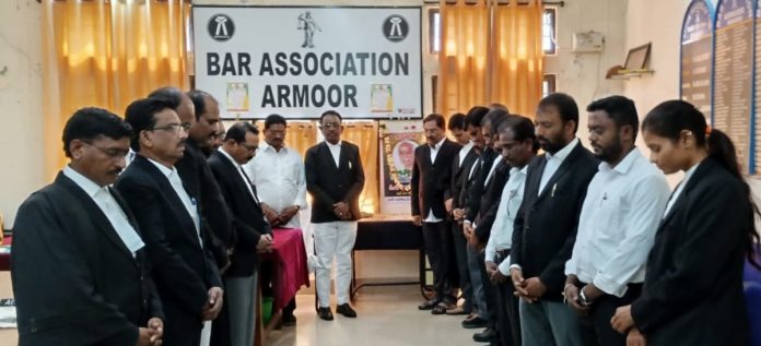 బార్ అసోసియేషన్ ఆధ్వర్యంలో అందెశ్రీకి ఘన నివాళులు