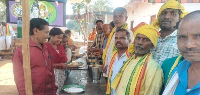 Bhimanna festival celebrations in Kamalapur