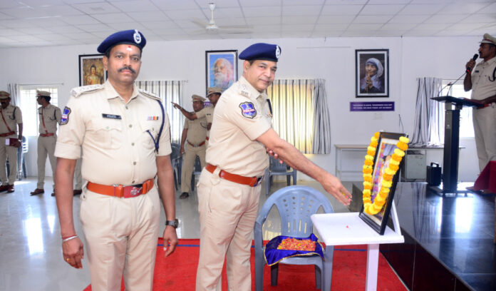 Constitution Day celebrations at the Police Battalion