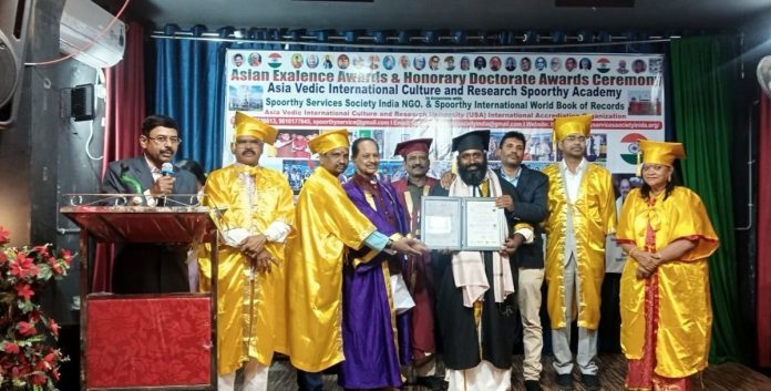 Doctorate is important for Nerella for social service