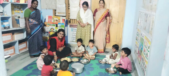 అంగన్వాడీల్లో ప్రతి బుధవారం ఎగ్ బిర్యానీ