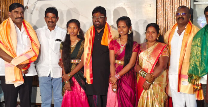 Goli Srinivas Reddy participated in many auspicious activities