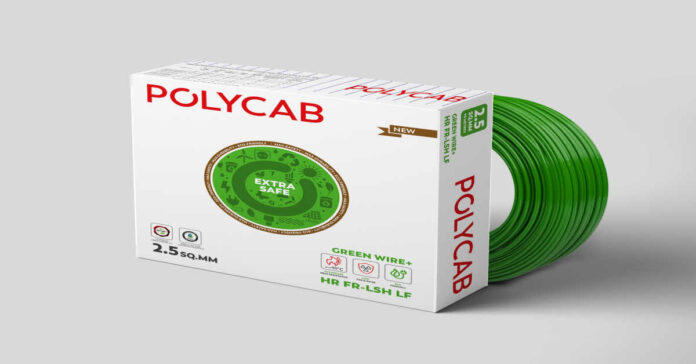 దేశంలో తొలిసారిగాహౌస్-వైర్ల కోసం గ్రీన్ప్రో సర్టిఫికేషన్ పొందిన పాలీక్యాబ్