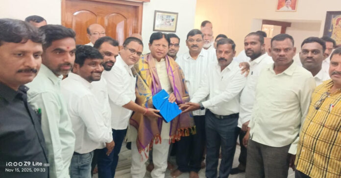 ప్రభుత్వ సలహాదారులు సుదర్శన్ రెడ్డిని కలిసిన డిగ్రీ కళాశాలల యాజమాన్య