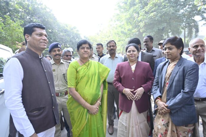 హైకోర్టు న్యాయమూర్తికి ఘన స్వాగతం