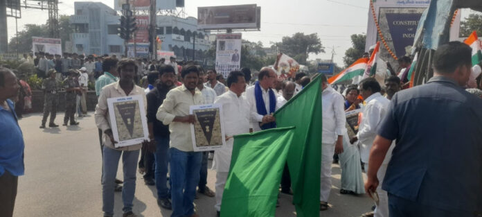 Indian Constitution Day Diamond Jubilee Rath Yatra..