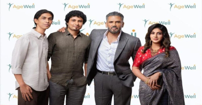 ఇంటిగ్రేటెడ్ వెల్నెస్ ఎకోసిస్టమ్-AgeWell ప్రారంభించిన తనూరా శ్వేతా మీనన్, సునీల్ శెట్టి